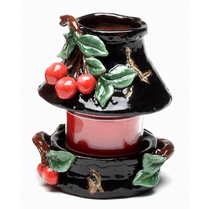 Ceramic Small Cherry Candle Holder (Candle NOT Included), Home Dcor, , , Farmhouse Dcor, Image 3