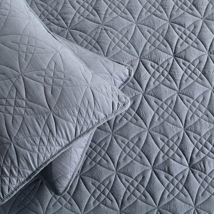 Quilt Sets 2 Or 3 Pieces Lightweight Soft Bedspread-Quilted Pattern Coverlet Bedding Set for All Season Image 7