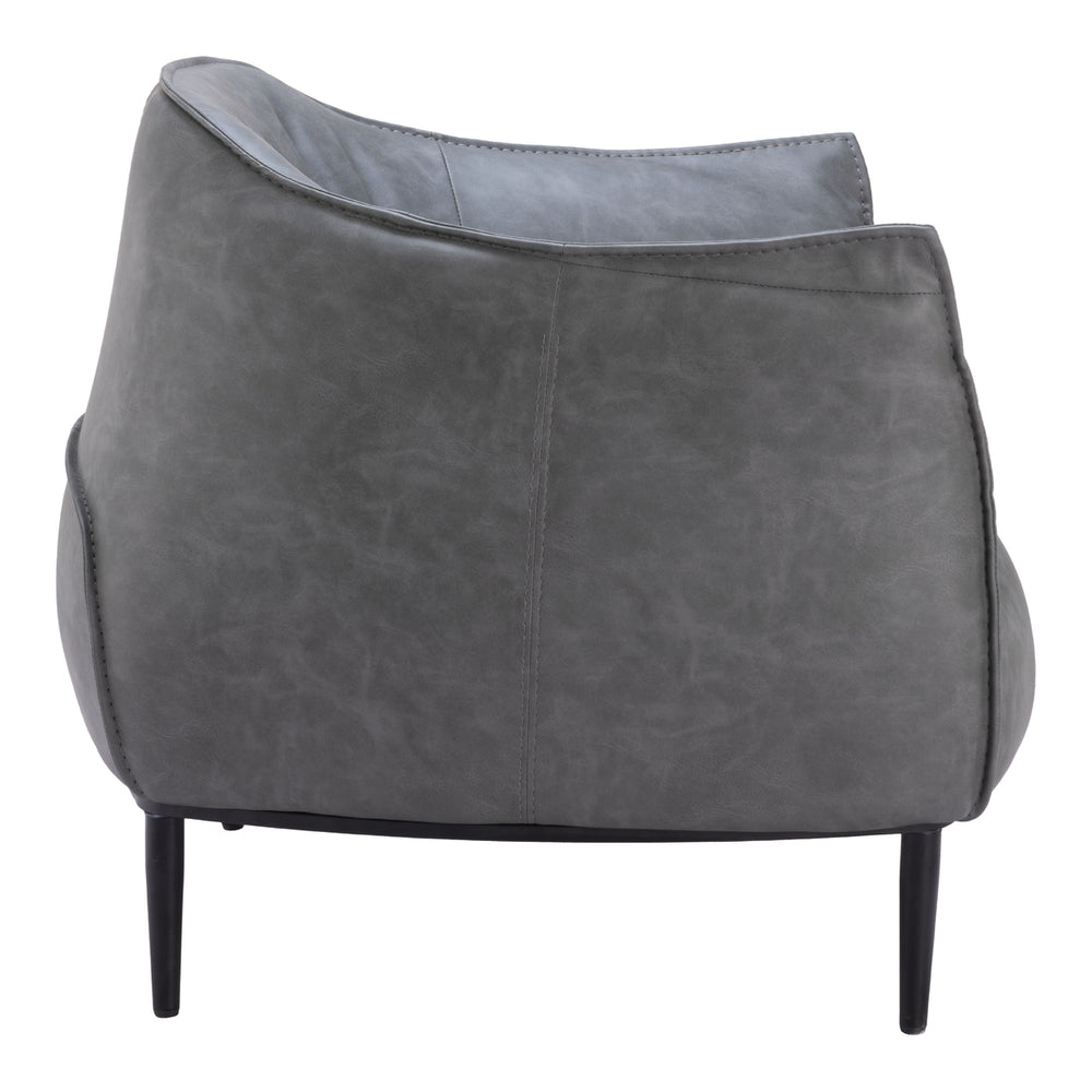 Julian Accent Chair Gray Image 2