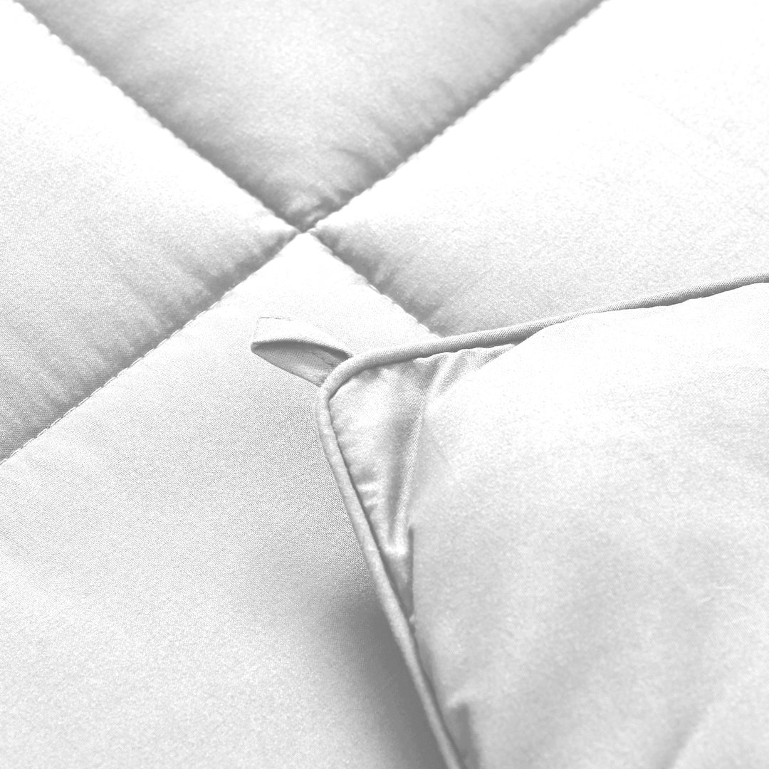 Down Alternative Hypoallergenic Microfiber Comforter Duvet Insert (White) Image 3