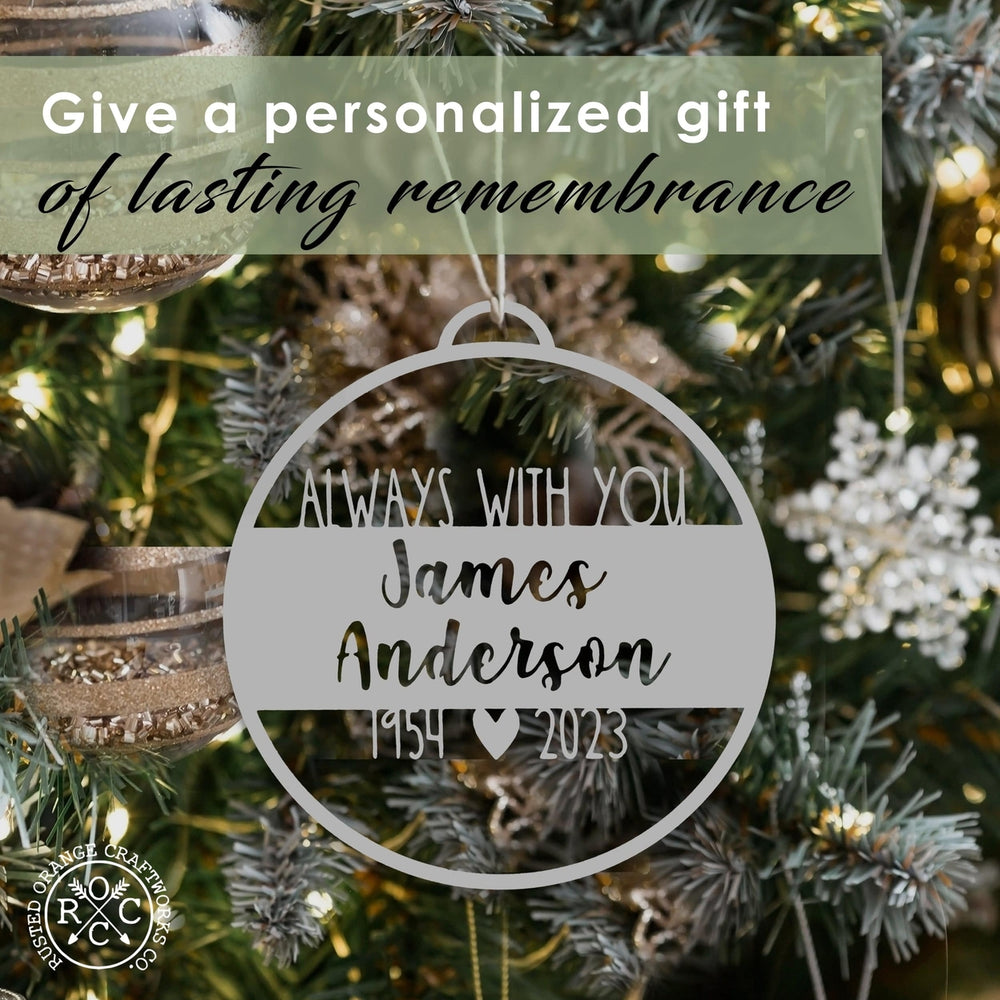 Personalized Memorial Ornament - In Memory Ornaments Personalized Image 2