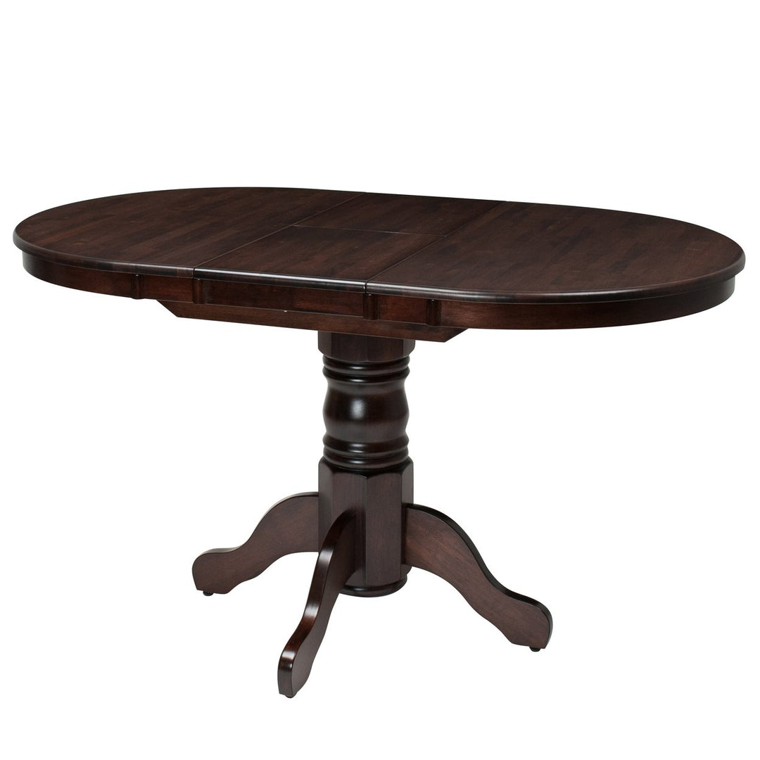 CorLiving Dillon Extendable Oval Pedestal Dining Image 1