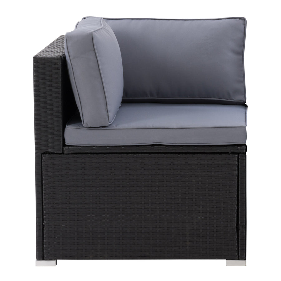 CorLiving Parksville Patio Sectional Corner Chair Image 1