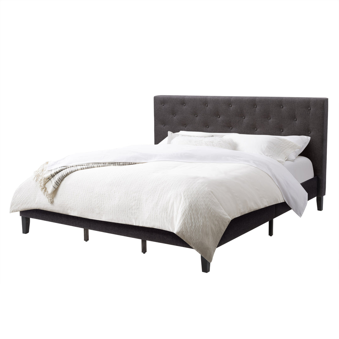 CorLiving Nova Ridge Tufted Upholstered Bed, King Image 3