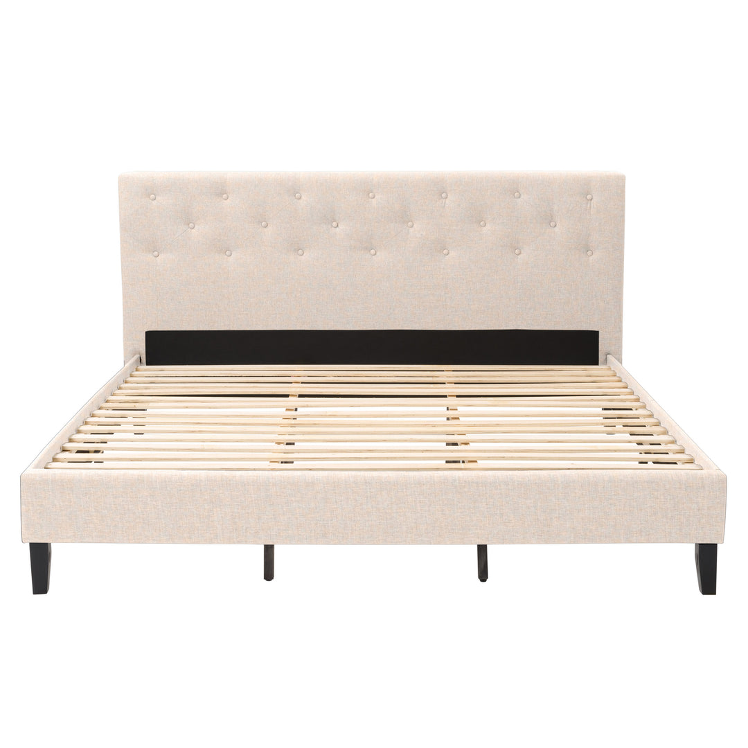 CorLiving Nova Ridge Tufted Upholstered Bed, King Image 7