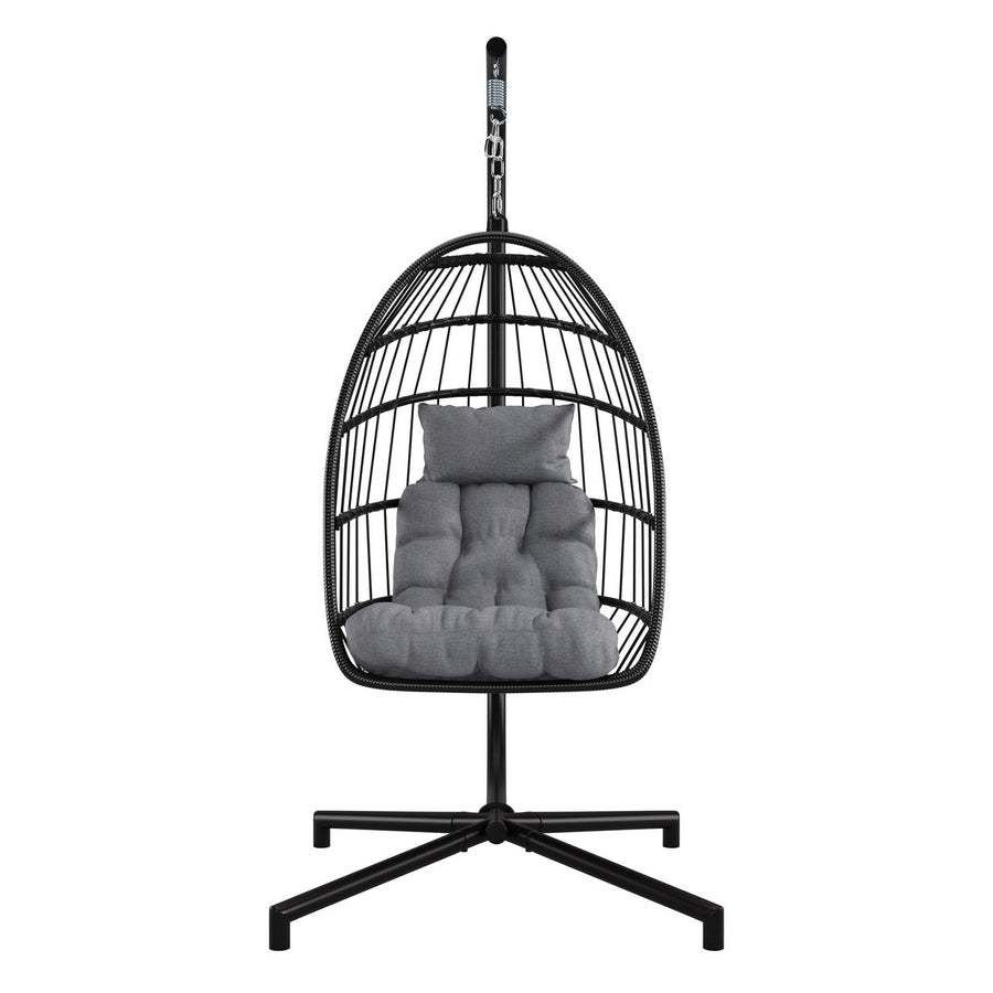 CorLiving Ember Hanging Egg Chair Image 1