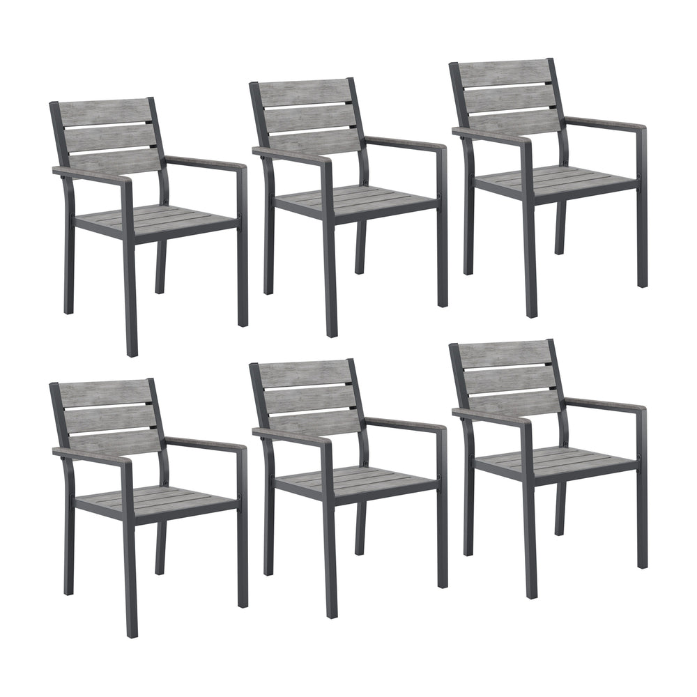 CorLiving Gallant Outdoor Dining Set, 7pc Image 2