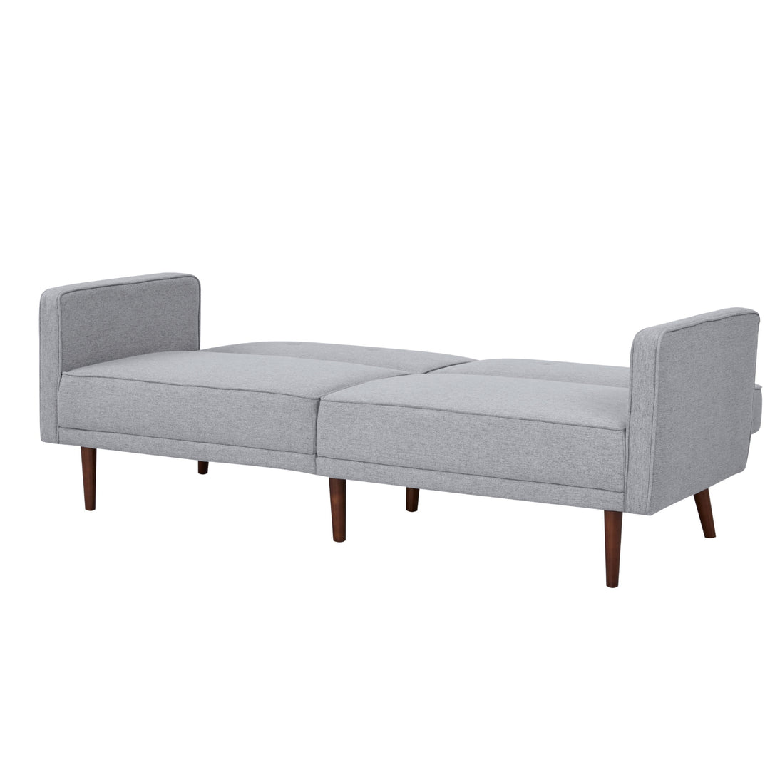 Moreno Convertible Sofa: Modern Sleeper Sofa for Small Spaces  Twin Size, Split Back, Multi-Position  Soft Polyester Image 5