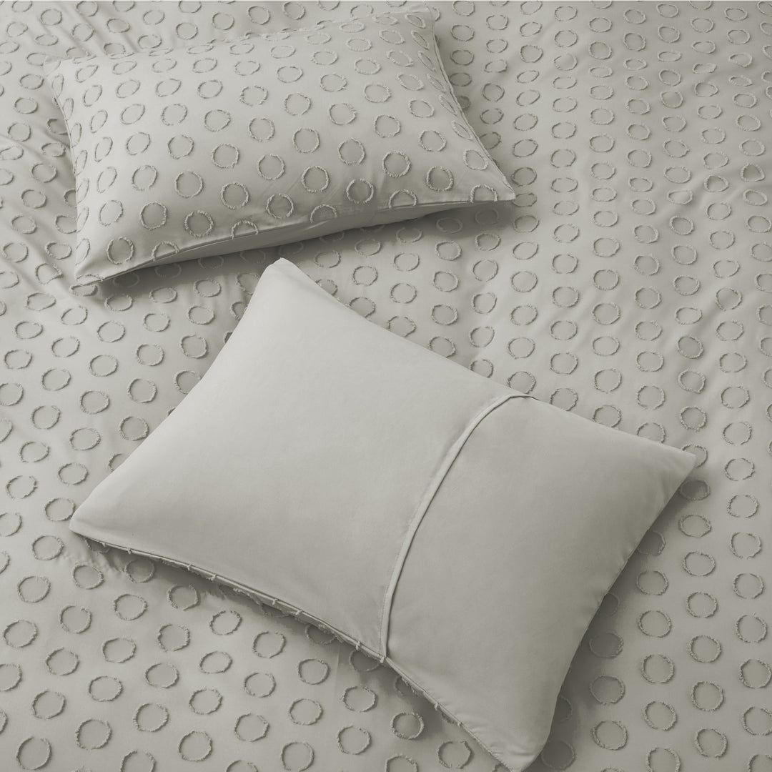 Plush Duvet Cover and Sham Set with Zipper Closure and Corner Ties Image 7