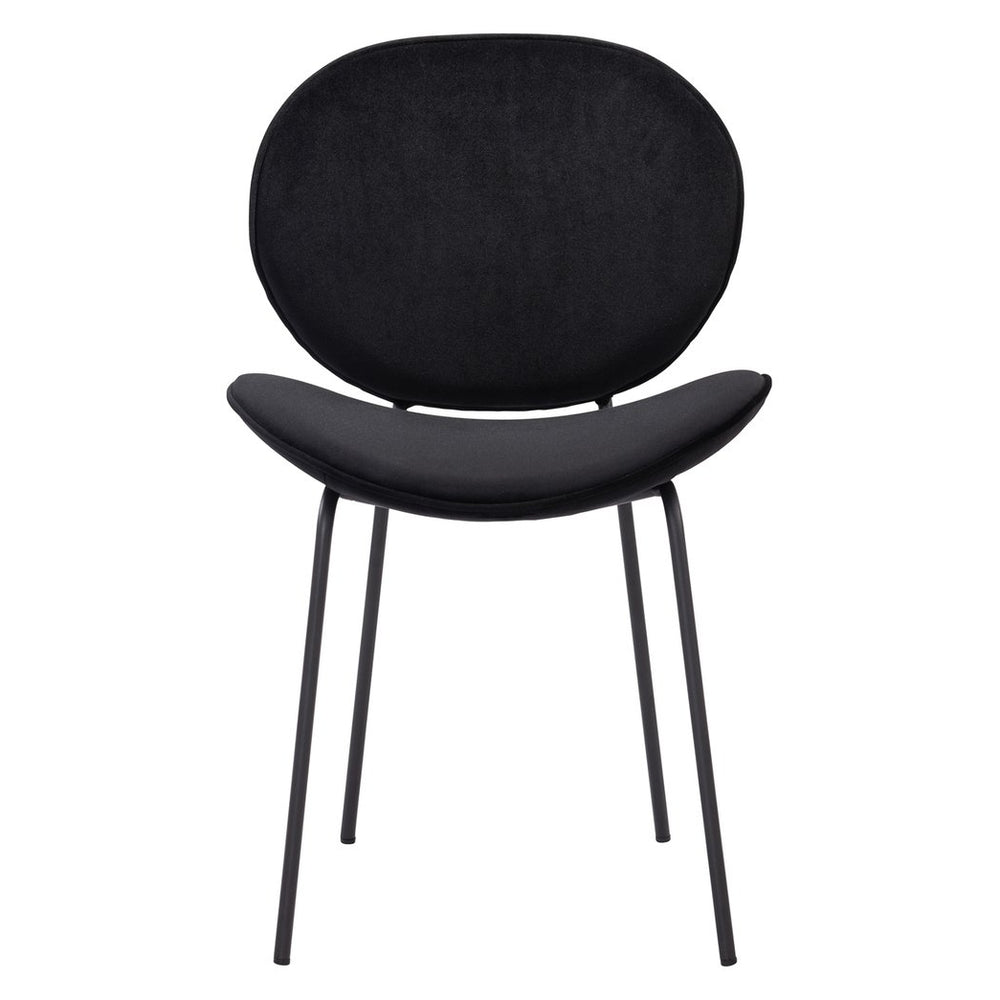 Ormer Dining Chair - Black Velvet Image 2