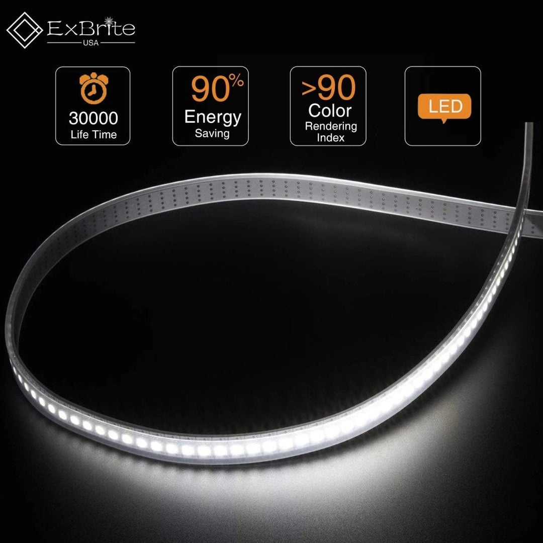 ExBrite 24" x 32" LED Lighted Bathroom Mirror Anti Fog Image 5