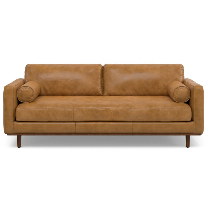 Morrison 89-inch in Genuine Leather Image 1