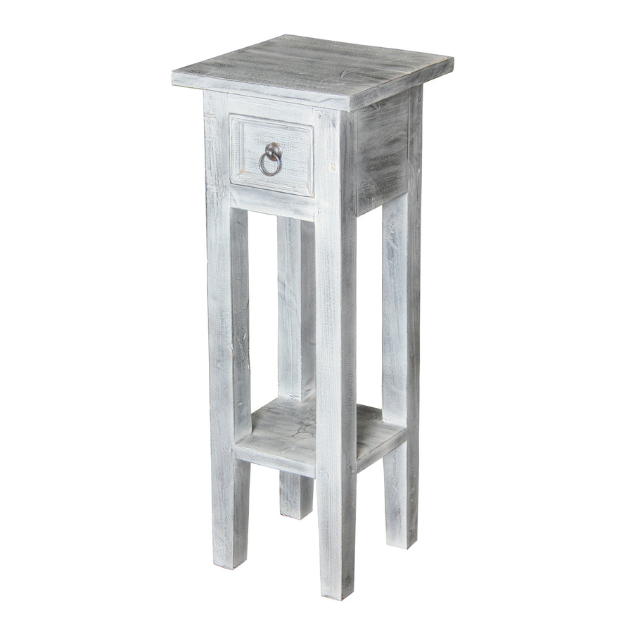 Sutter Accent Table - Whitewash Image 1