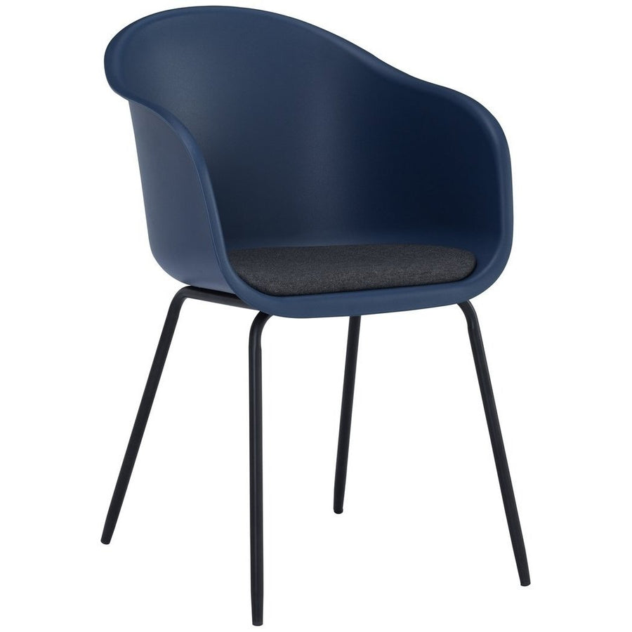 Colleen Dining Armchair - Midnight Blue Image 1