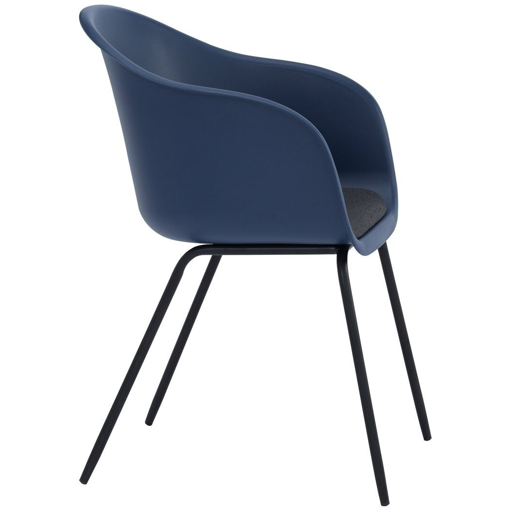 Colleen Dining Armchair - Midnight Blue Image 3