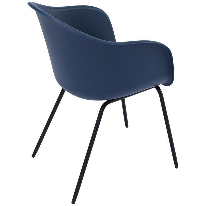 Colleen Dining Armchair - Midnight Blue Image 4
