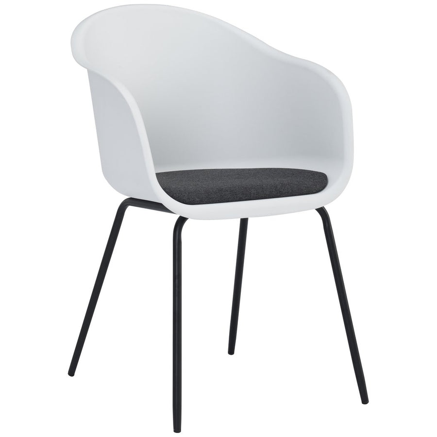 Colleen Dining Armchair - White Image 1