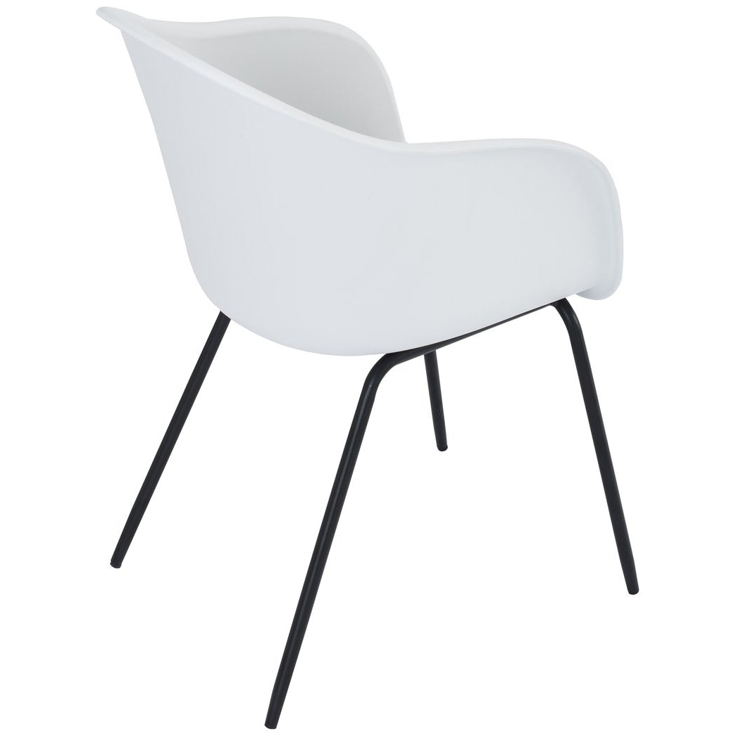 Colleen Dining Armchair - White Image 4