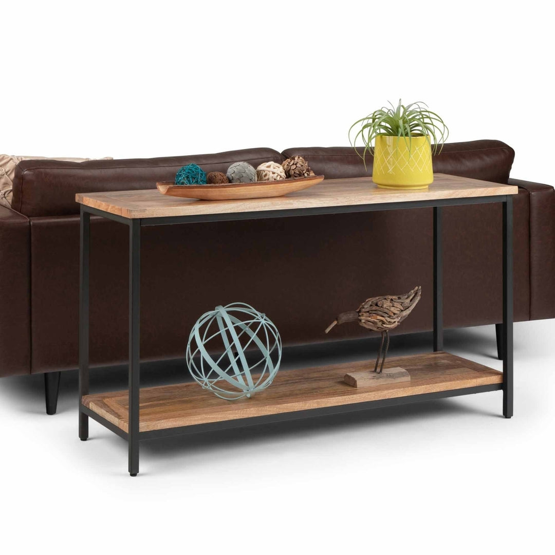 Skyler Console Sofa Table in Mango Image 11