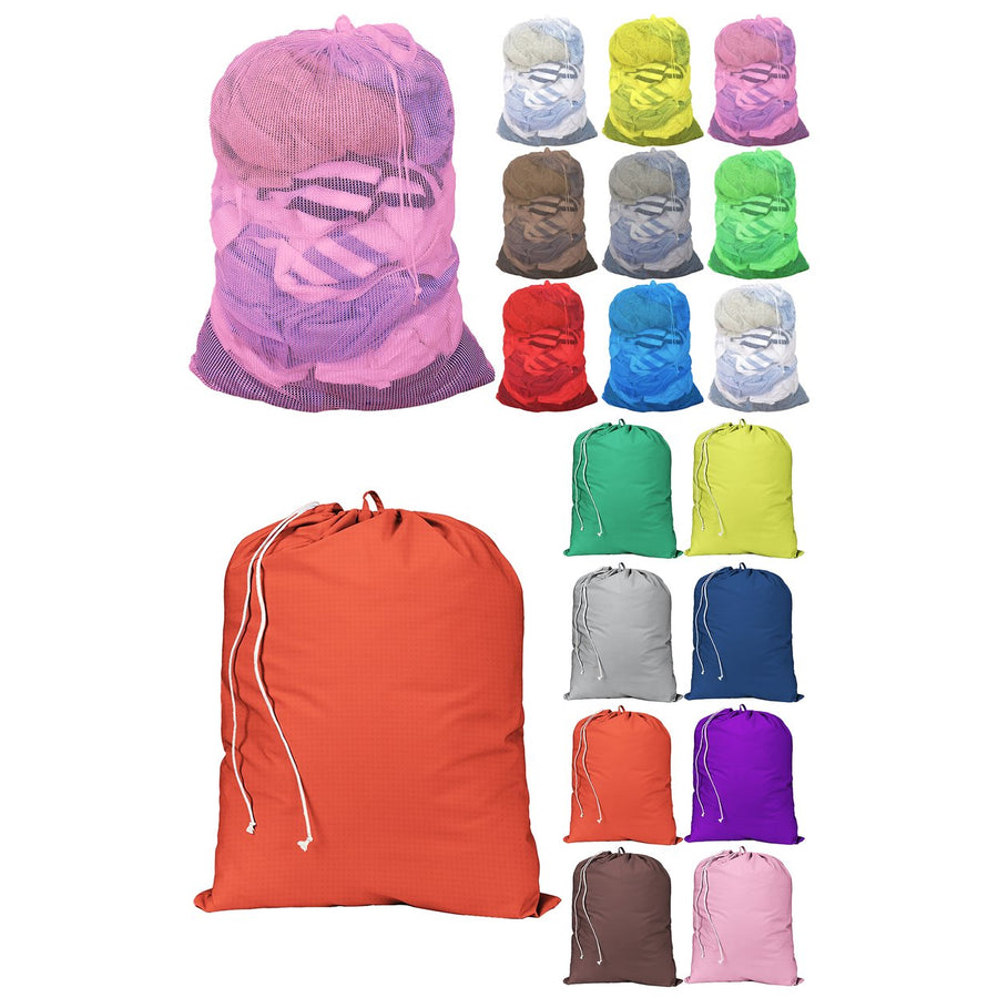 2-Pack: Durable Heavyweight Multipurpose Oversized Laundry Storage Bags W/ Locking Drawstring Closure  40Lx30"W Image 1