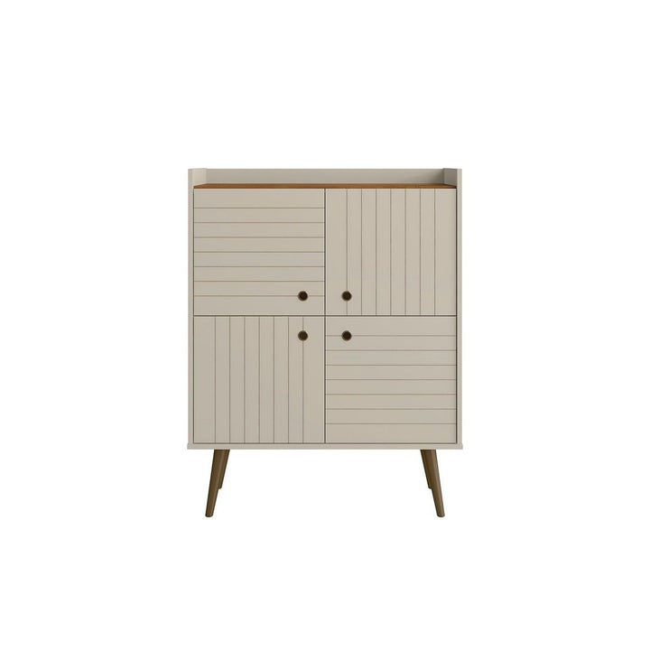 Bogart 45.5" Mid-Century Modern Accent Cabinet and Nature Image 4