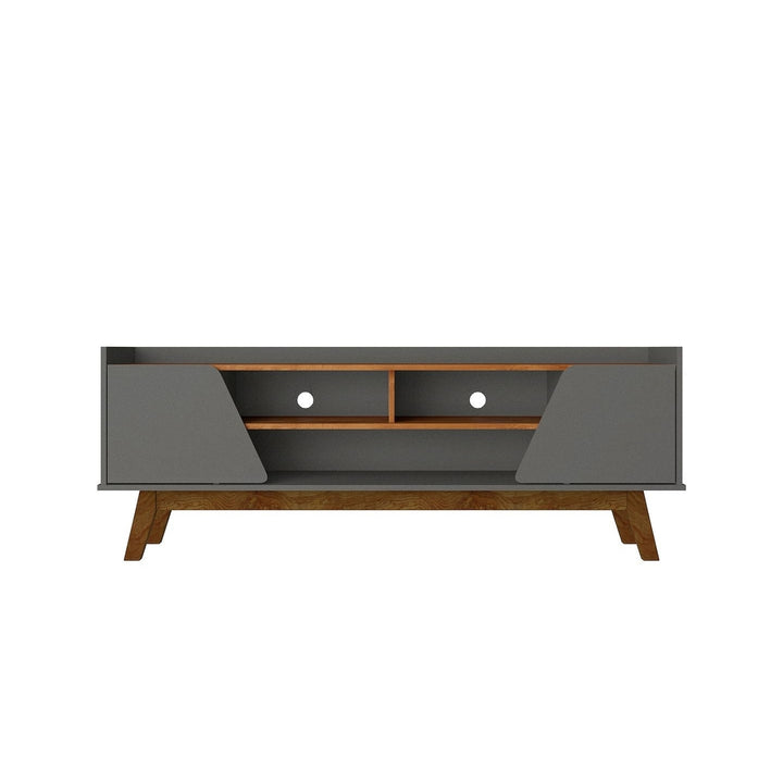 Mid-Century Modern Marcus 62.99 TV Stand with Solid Wood Legs Image 5