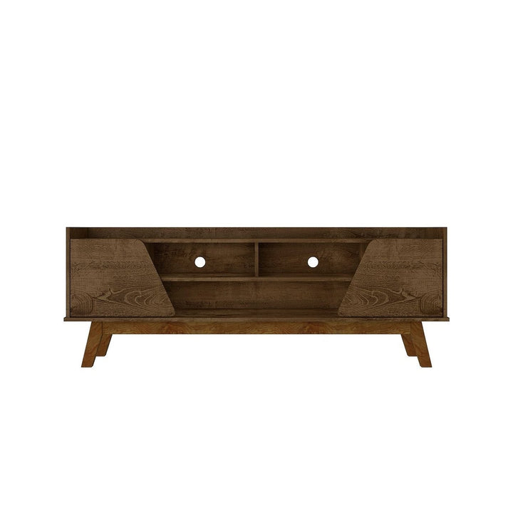 Mid-Century Modern Marcus 62.99 TV Stand with Solid Wood Legs Image 1