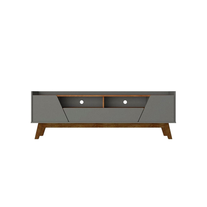 Mid-Century Modern Marcus 70.86 TV Stand with Solid Wood Legs Image 1
