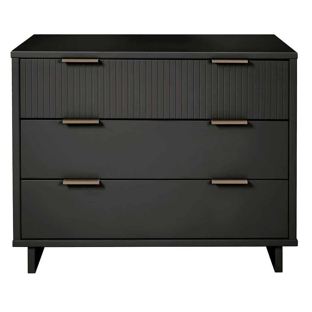 Granville 38.18" Modern Standard Dresser with 3 Full Extension Drawers Image 7