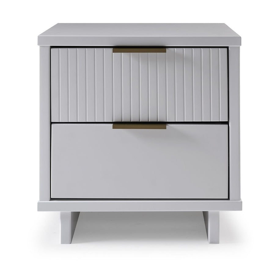 Granville Modern Nightstand 2.0 with 2 Full Extension Drawers Image 1