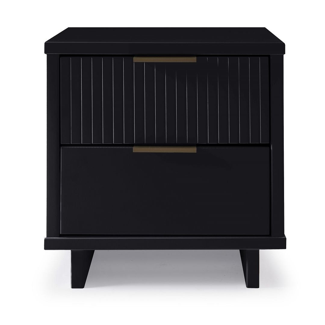 Granville Modern Nightstand 2.0 with 2 Full Extension Drawers Image 4