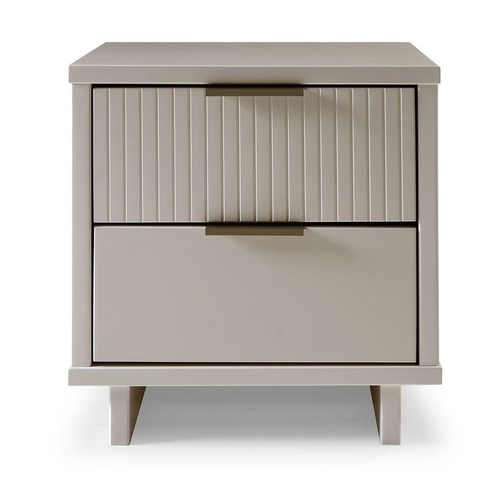 Granville Modern Nightstand 2.0 with 2 Full Extension Drawers Image 8