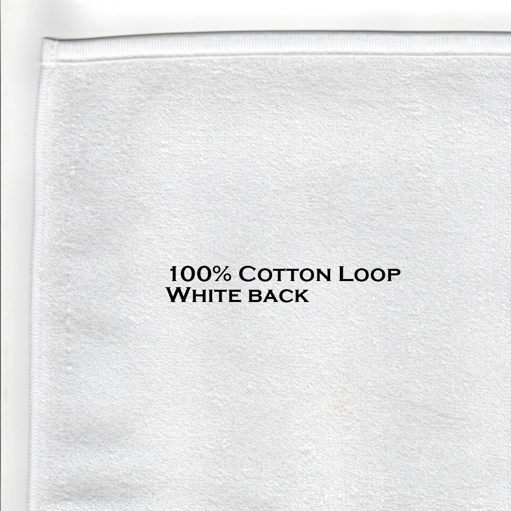 Black and White Shih Tzu Bath Towel Large Image 6