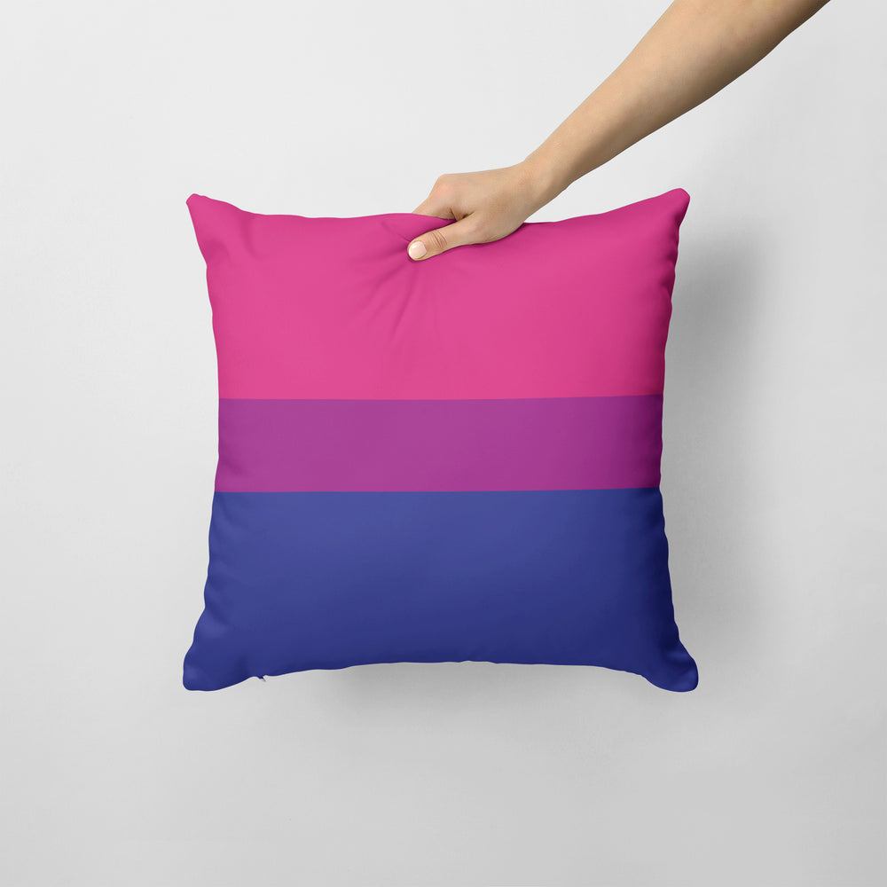 Bisexual Pride Fabric Decorative Pillow Image 2