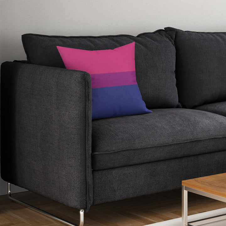 Bisexual Pride Fabric Decorative Pillow Image 3
