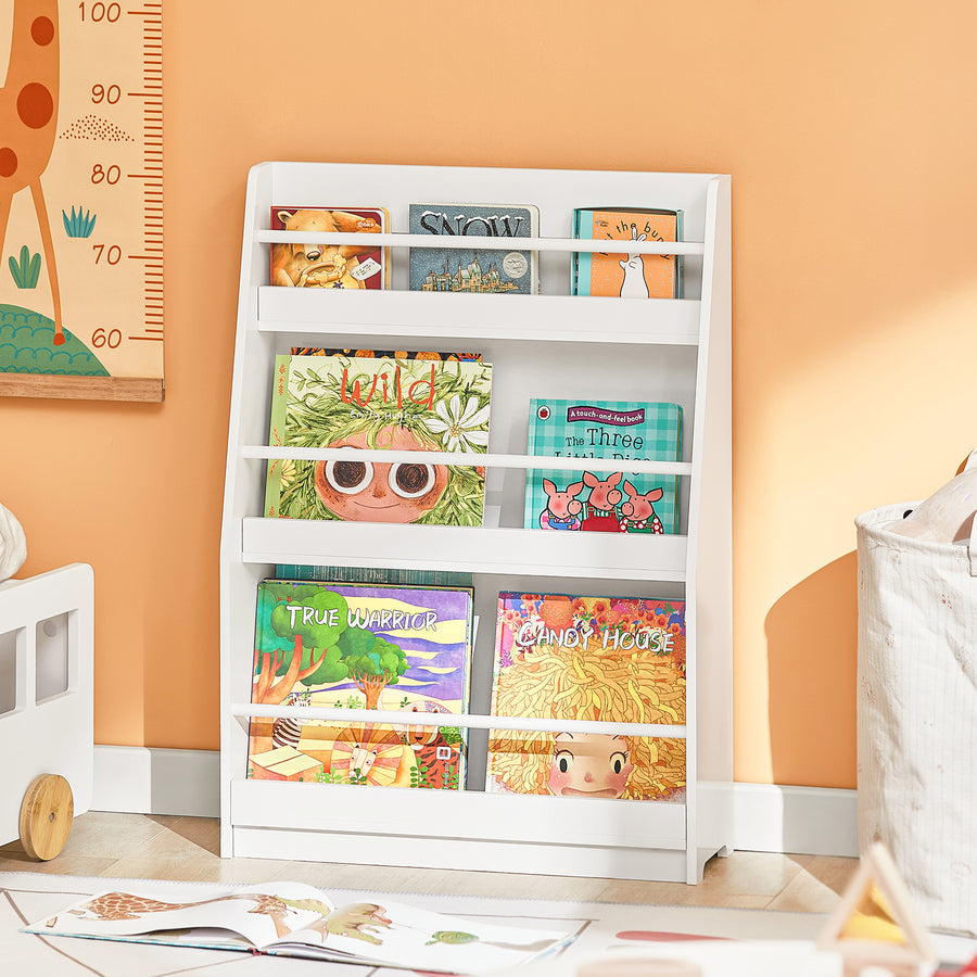 Haotian KMB45-W,Children Bookcase Book Shelf Storage Display Image 1