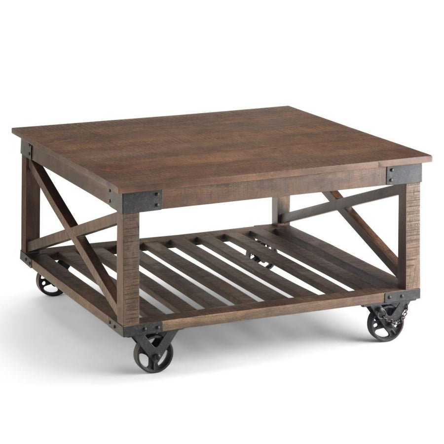 Harding Square Coffee Table in Mango Image 1