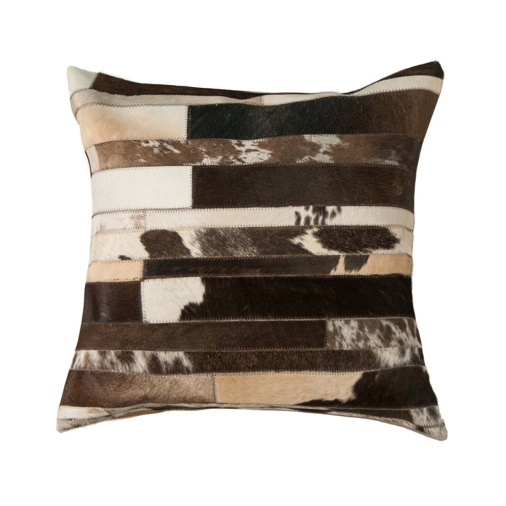 Natural  Torino Madrid Cowhide Pillow  1-Piece  22"x22" Image 3