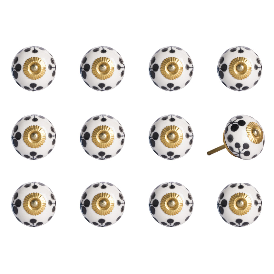 Knob-It  Classic Cabinet and Drawer Knobs  12-Piece  3 Image 1