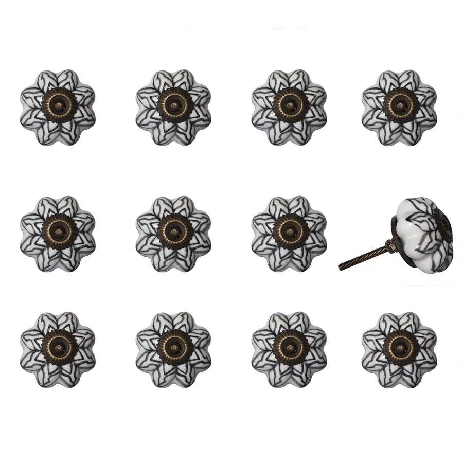 Knob-It  Classic Cabinet and Drawer Knobs  12-Piece  15 Image 1