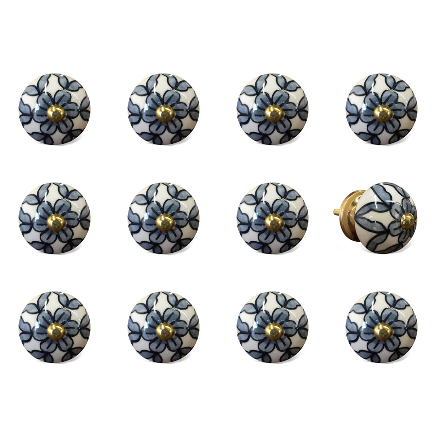 Knob-It  Classic Cabinet and Drawer Knobs  12-Piece  16 Image 1