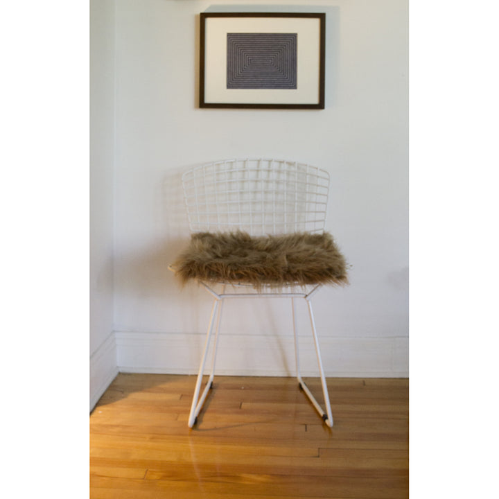 Luxe  Laredo Faux Sheepskin Chair Pad  2-Piece  17"x17"  5 Image 10