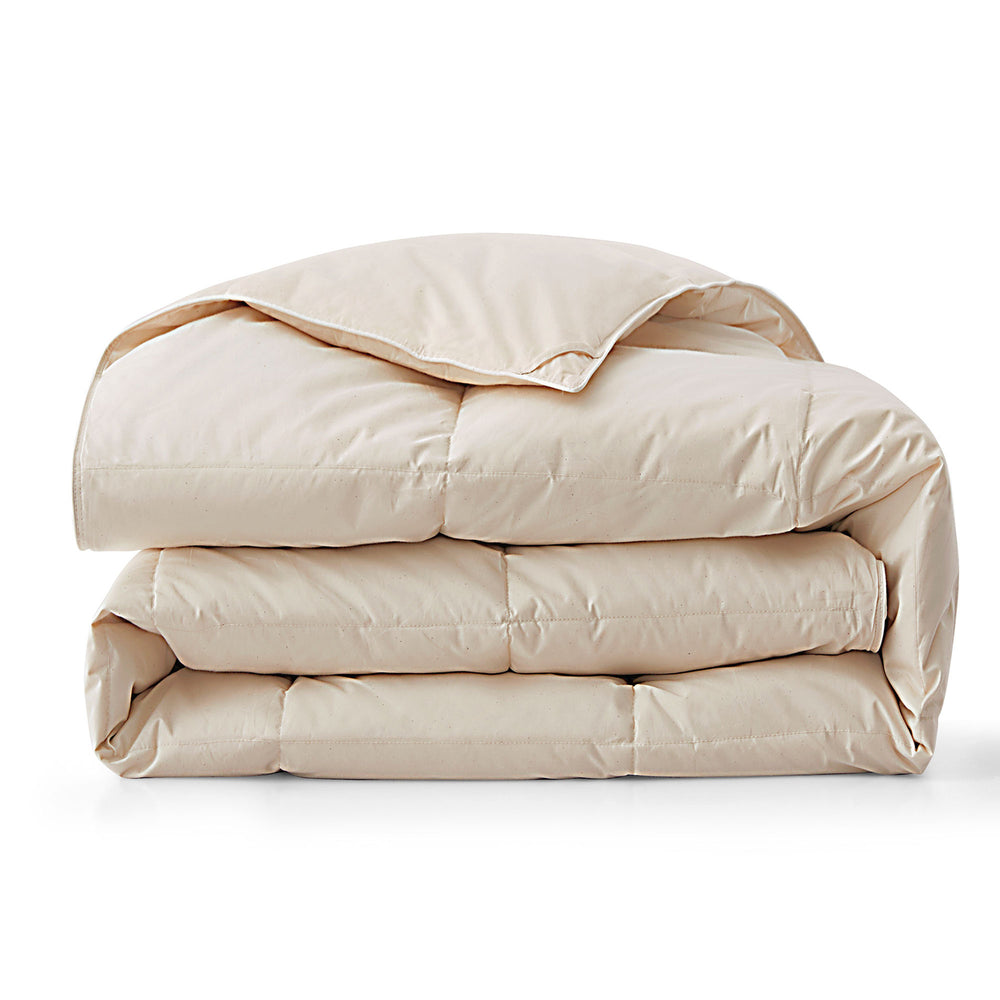 Pure Comfort and Luxury Bedding Bundle: All Season Organic Goose Down Bundle with Pillow-in-Pillow Design Goose Down Image 2