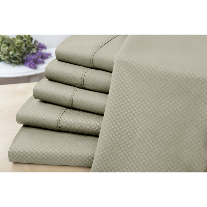 US Army 6 Piece Embossed Check Sheet Set Image 6