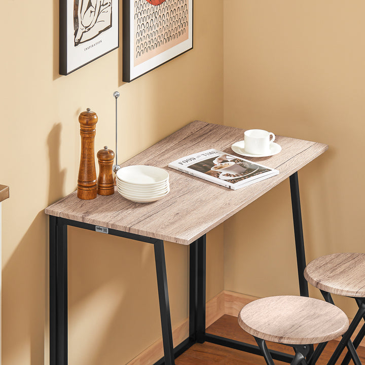 Haotian OGT18-N, Bar Set-1 Bar Table and 2 Stools, Furniture Dining Set Image 3