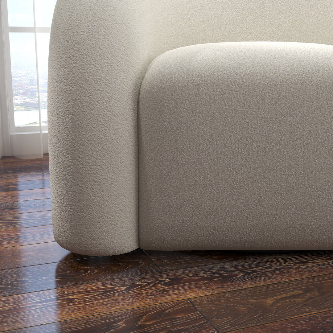 SEYNAR Modern Glam 360 Degree Swivel Velvet Accent Armchair with Tufted Back Image 10