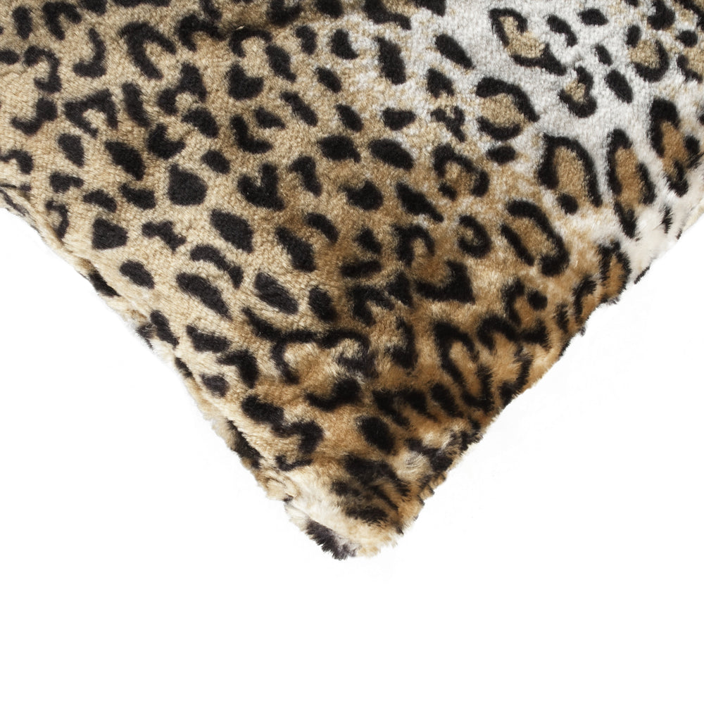 Luxe  Belton Faux faux Pillow  2-Piece  El paso leopard Image 2