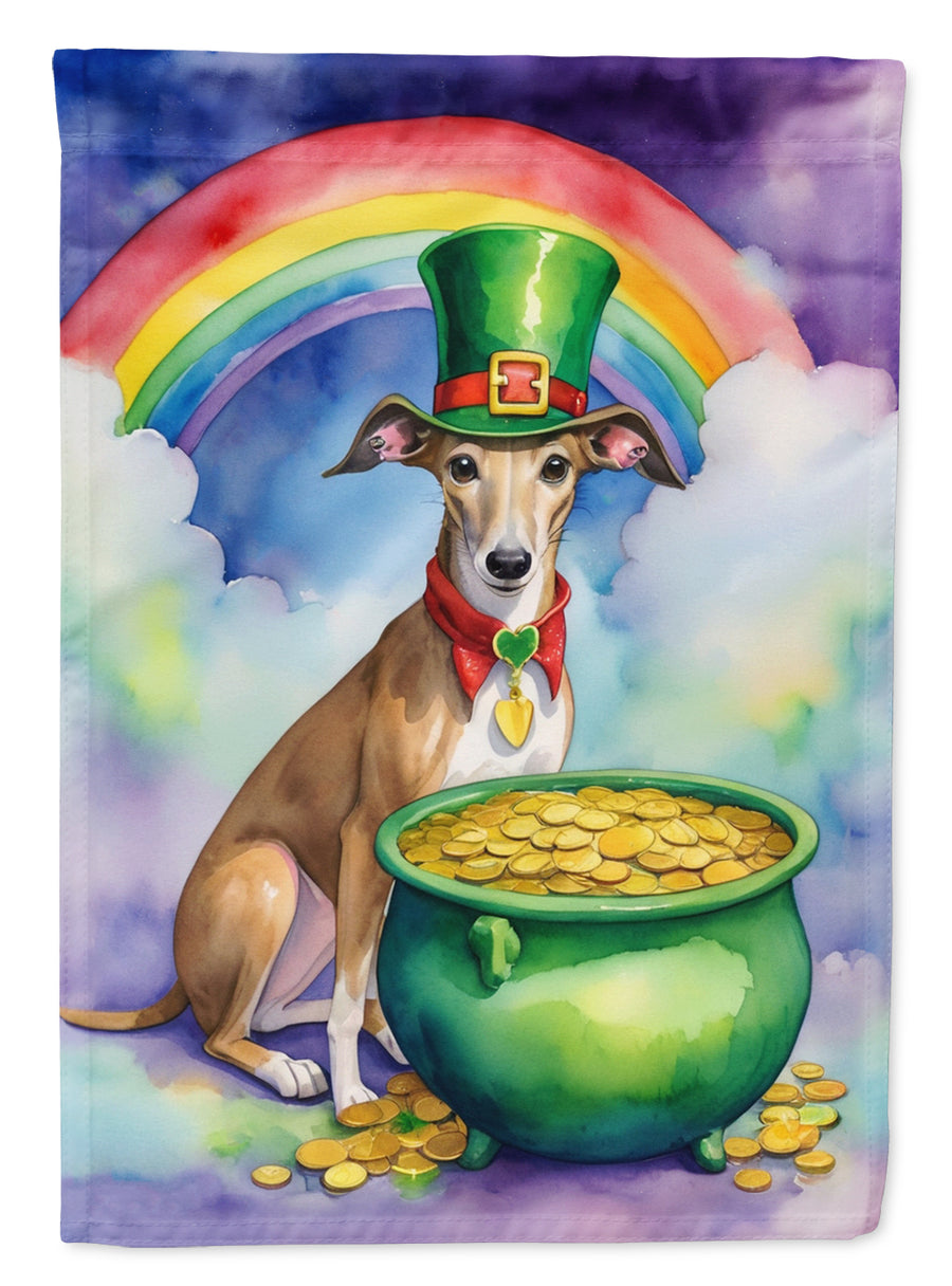 Greyhound St Patricks Day House Flag Image 1