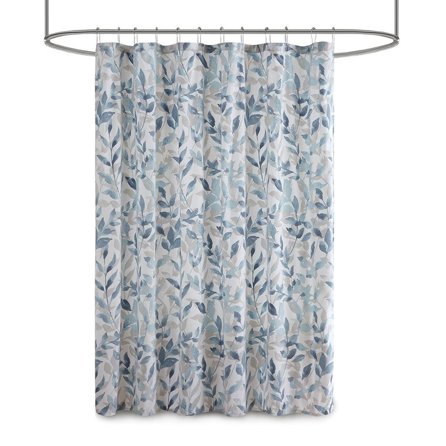 Gracie Mills Zelma Botanical Printed Shower Curtain - GRACE-13041 Image 1