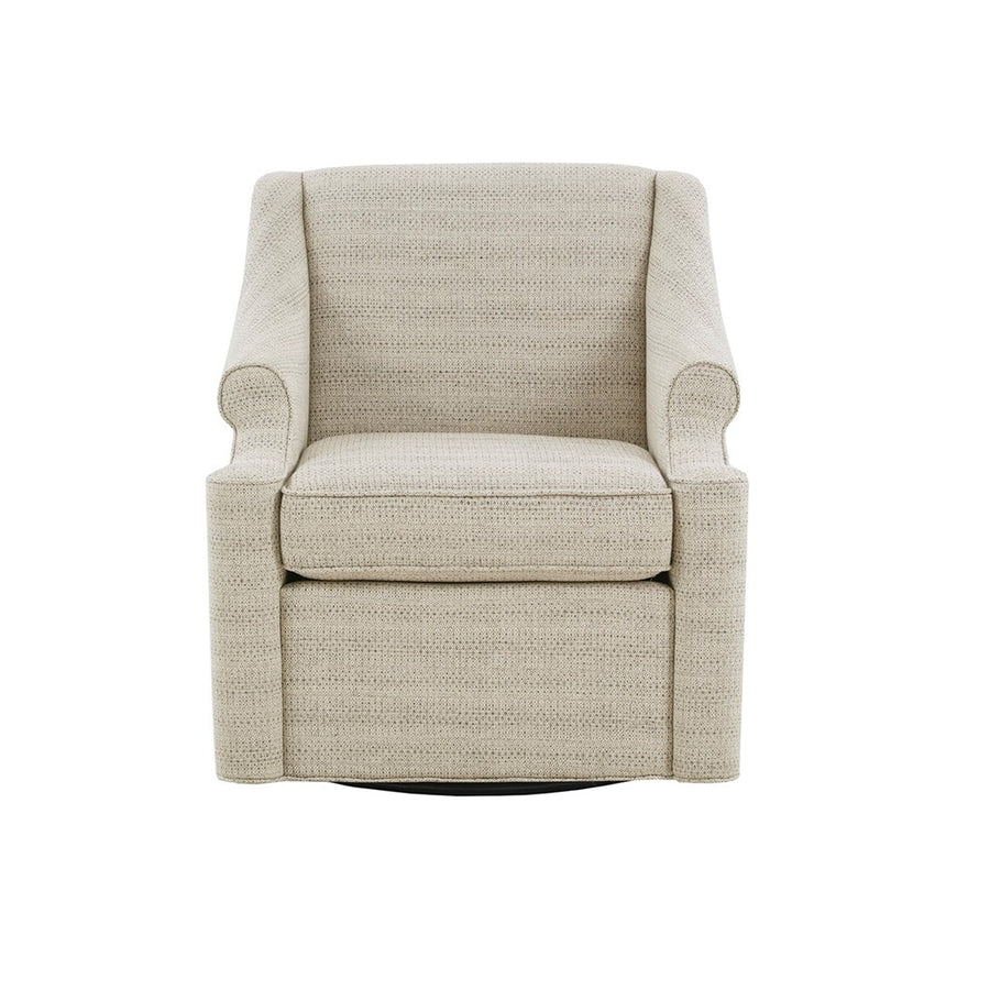 Gracie Mills Marley Transitional Tonal Swivel Glider Chair - GRACE-13068 Image 1